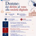 DONNE: DAL DIRITTO AL VOTO ALLA SOCIETA' DIGITALE