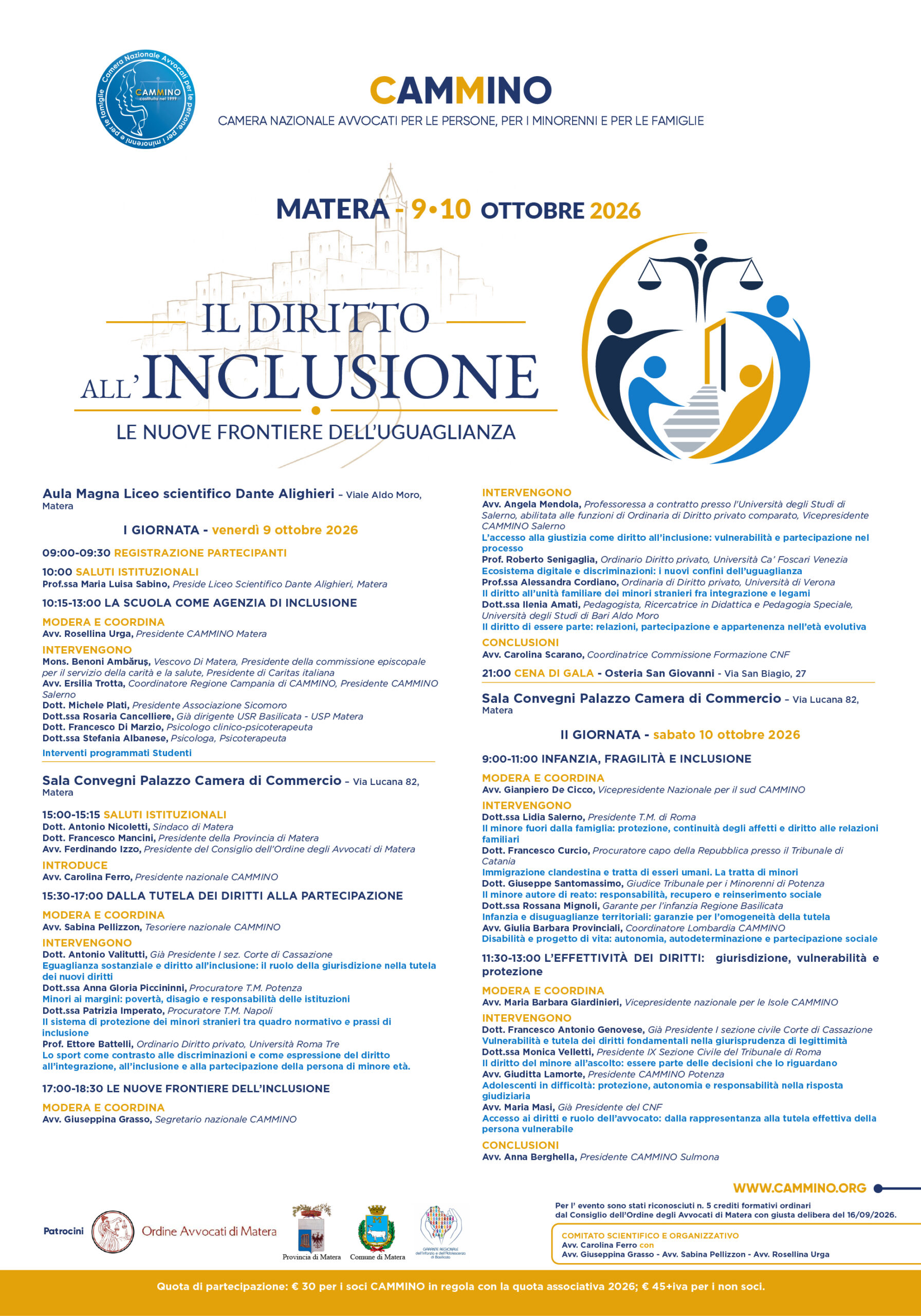 Il Diritto all'Inclusione: le nuove frontiere dell'Uguaglianza