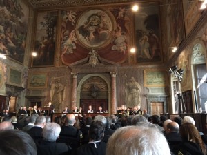 Inaugurazione anno giudiziario forense 2017. Roma, palazzo della Cancelleria, 14 febbraio 2017